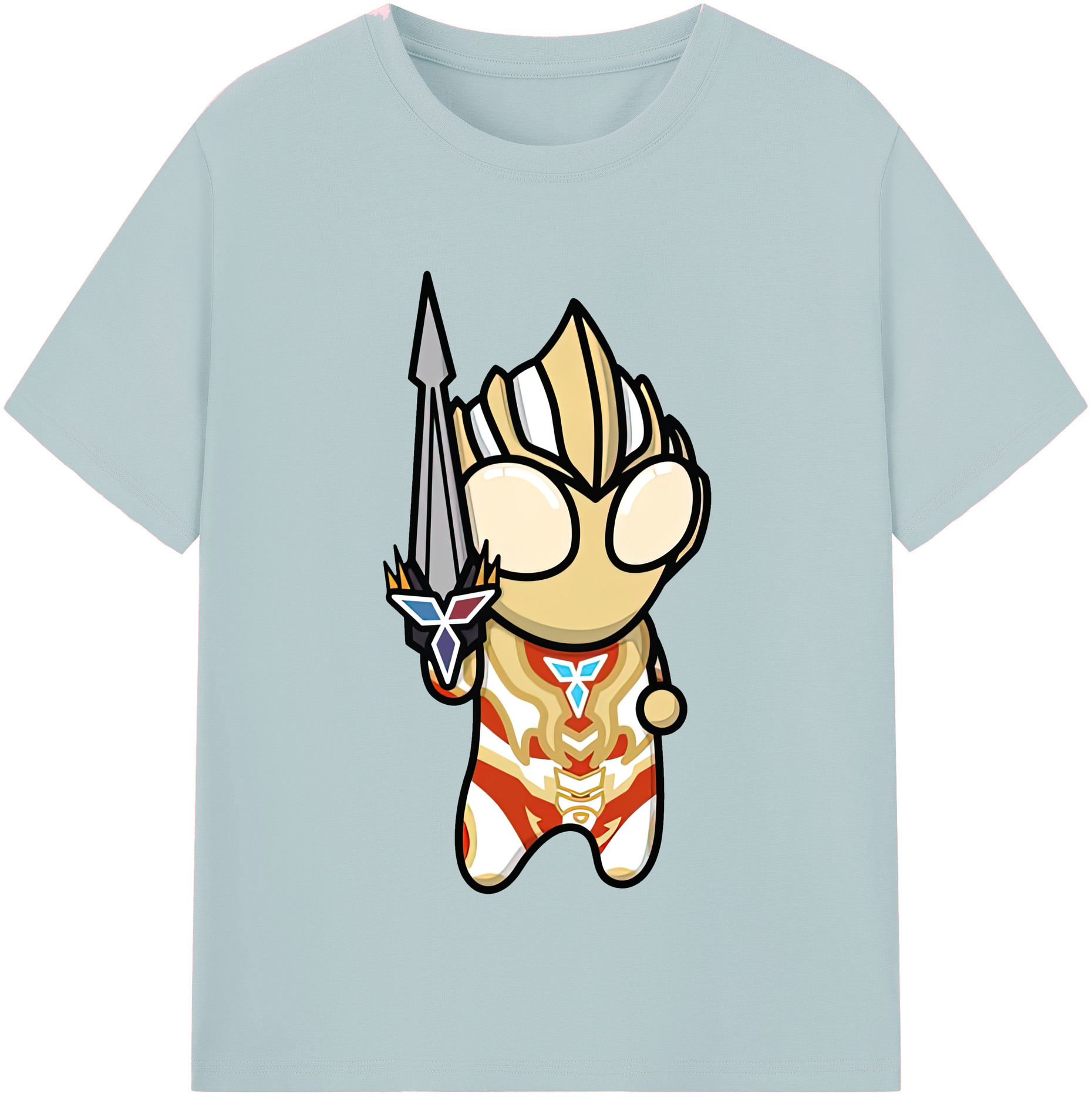 （画像用） ウルトラマン Ultraman 綿100％半袖Tシャツ（フロントプリント）